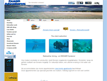 Tablet Screenshot of nl.oceanadventures.com